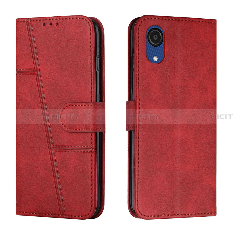 Funda de Cuero Cartera con Soporte Carcasa Y01X para Samsung Galaxy A03 Core