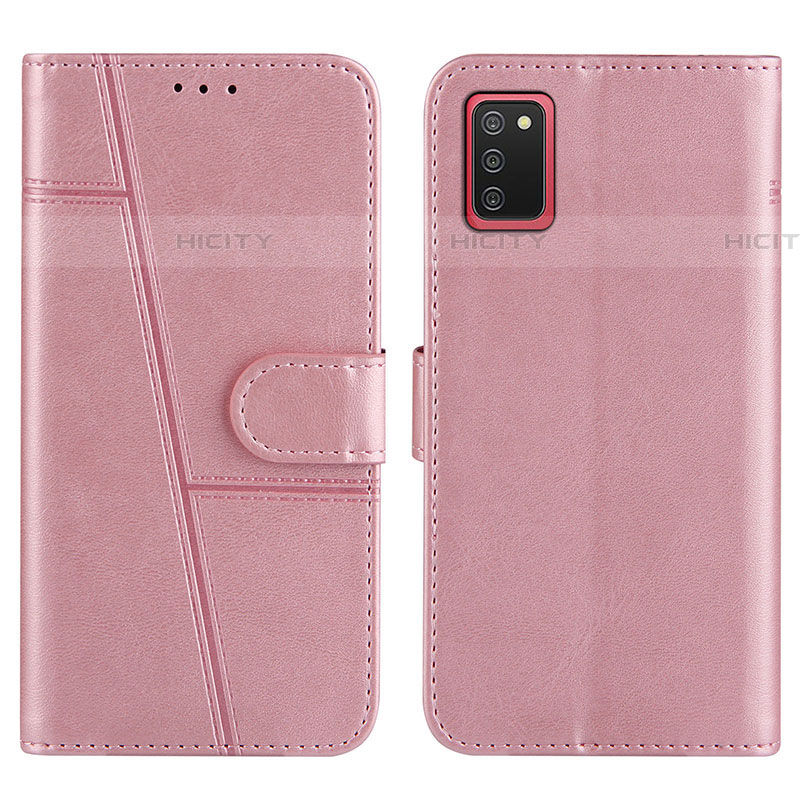 Funda de Cuero Cartera con Soporte Carcasa Y01X para Samsung Galaxy A03s