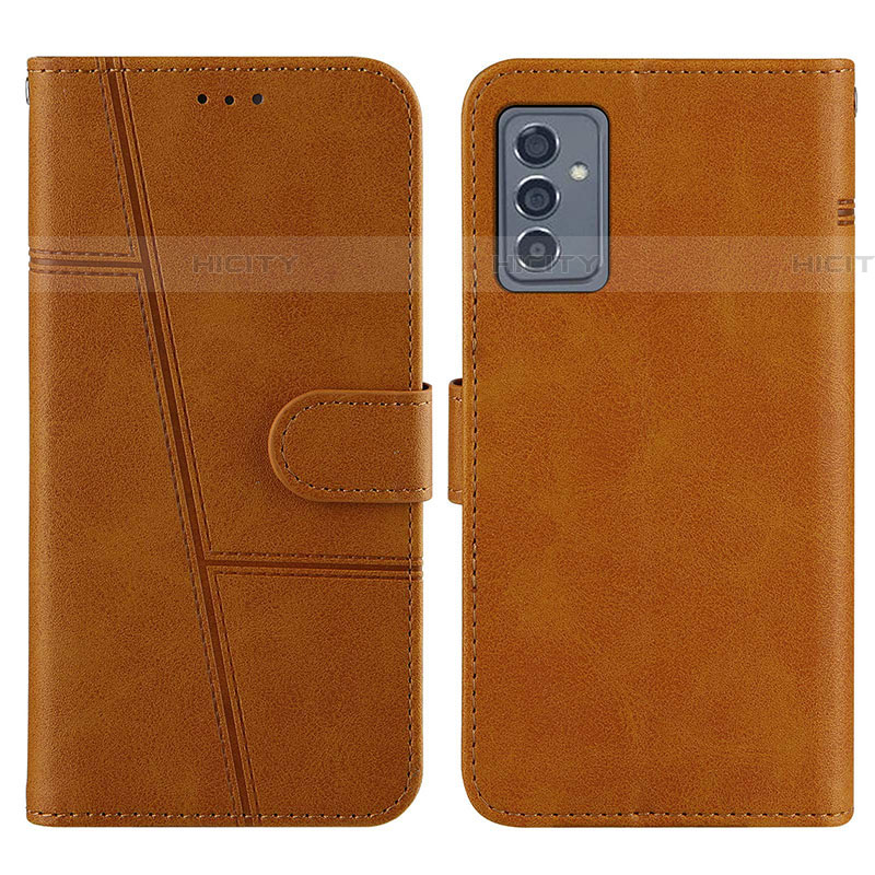 Funda de Cuero Cartera con Soporte Carcasa Y01X para Samsung Galaxy A05s Marron Claro