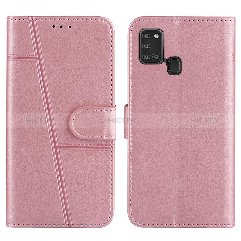 Funda de Cuero Cartera con Soporte Carcasa Y01X para Samsung Galaxy A21s