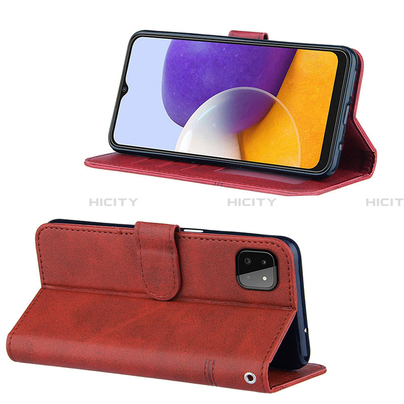 Funda de Cuero Cartera con Soporte Carcasa Y01X para Samsung Galaxy A22 5G