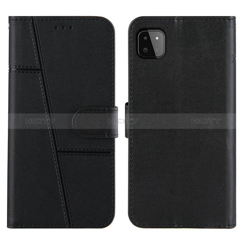 Funda de Cuero Cartera con Soporte Carcasa Y01X para Samsung Galaxy A22s 5G Negro