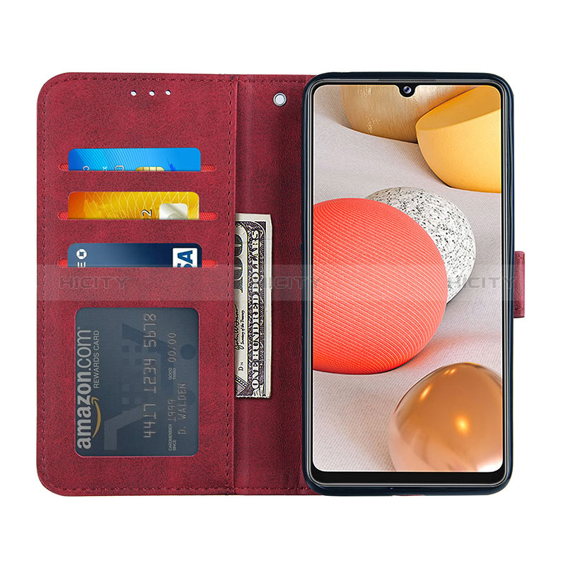 Funda de Cuero Cartera con Soporte Carcasa Y01X para Samsung Galaxy A42 5G