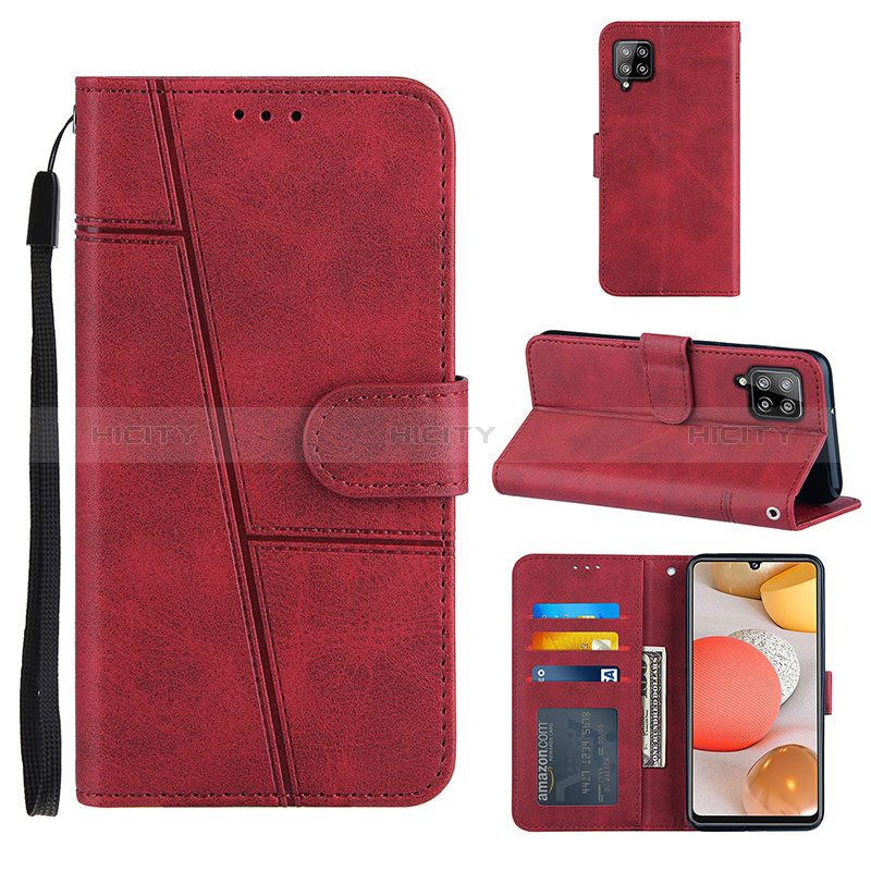 Funda de Cuero Cartera con Soporte Carcasa Y01X para Samsung Galaxy A42 5G