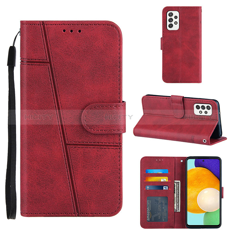 Funda de Cuero Cartera con Soporte Carcasa Y01X para Samsung Galaxy A52s 5G