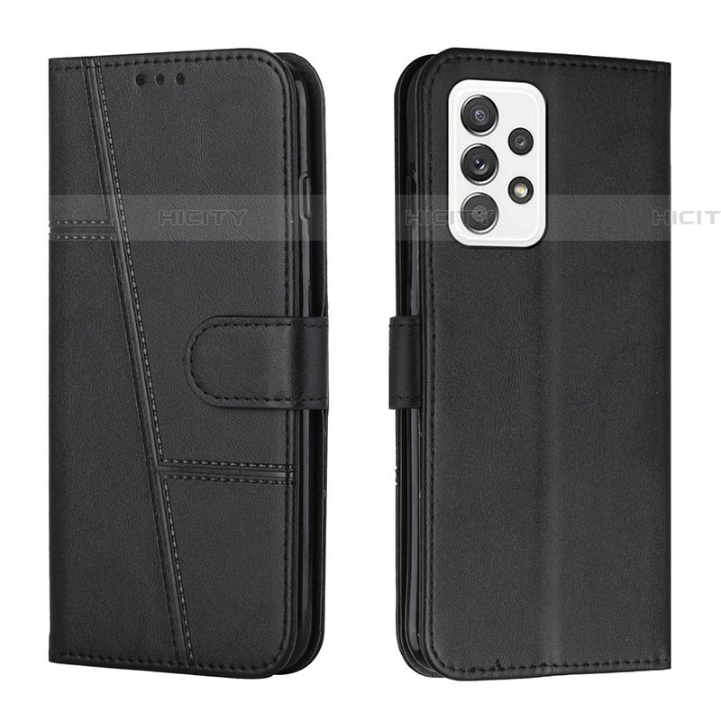 Funda de Cuero Cartera con Soporte Carcasa Y01X para Samsung Galaxy A53 5G Negro