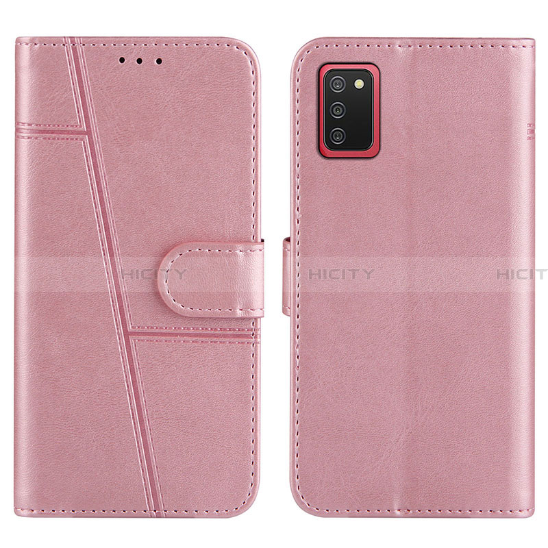 Funda de Cuero Cartera con Soporte Carcasa Y01X para Samsung Galaxy F02S SM-E025F