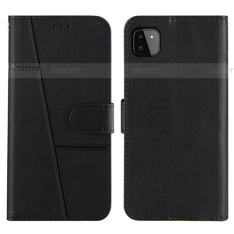 Funda de Cuero Cartera con Soporte Carcasa Y01X para Samsung Galaxy F42 5G Negro