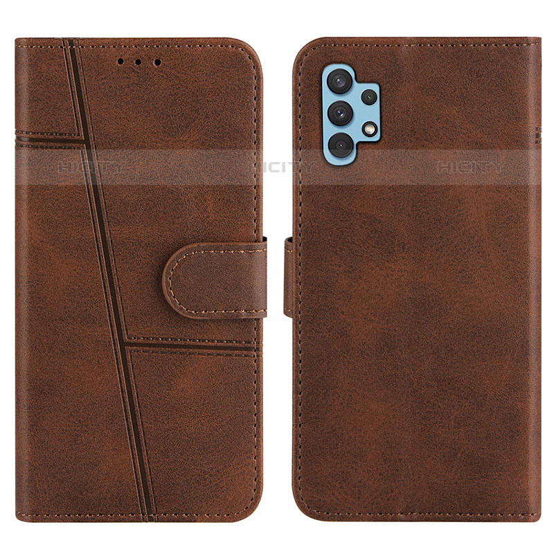 Funda de Cuero Cartera con Soporte Carcasa Y01X para Samsung Galaxy M32 5G Marron