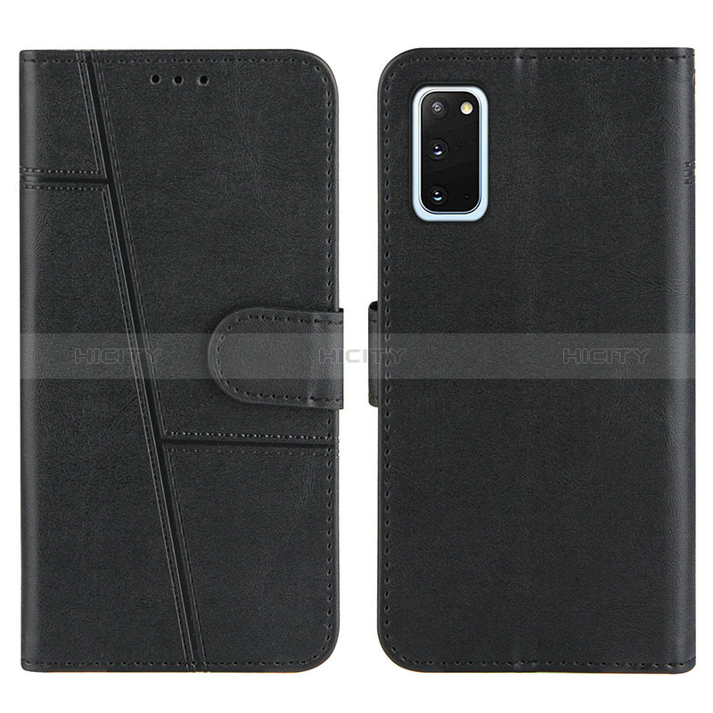 Funda de Cuero Cartera con Soporte Carcasa Y01X para Samsung Galaxy S20 5G Negro