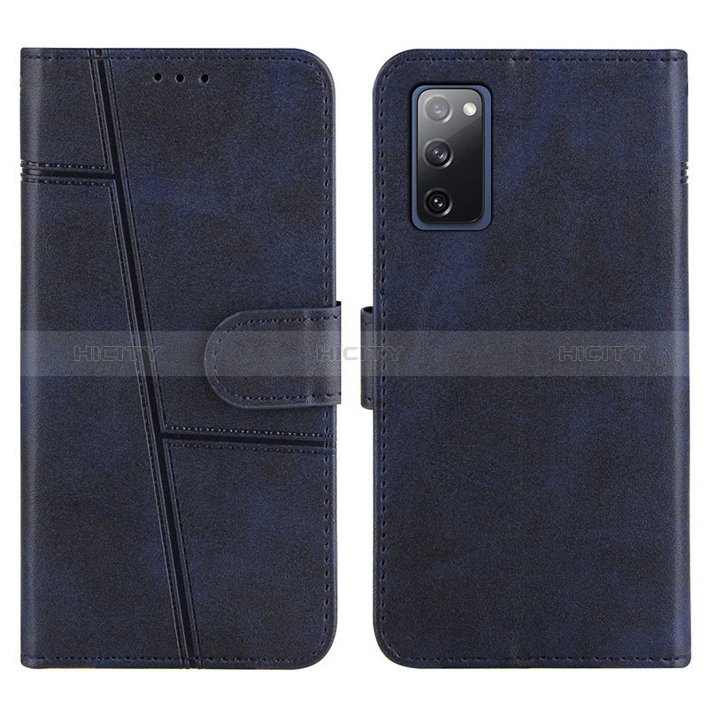 Funda de Cuero Cartera con Soporte Carcasa Y01X para Samsung Galaxy S20 FE (2022) 5G Azul