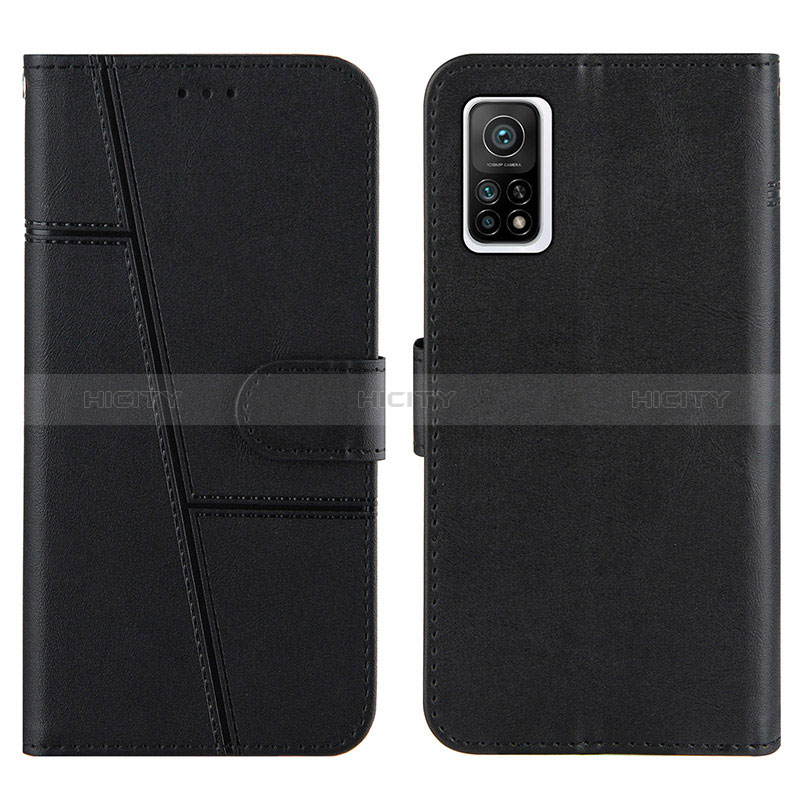 Funda de Cuero Cartera con Soporte Carcasa Y01X para Xiaomi Mi 10T 5G Negro