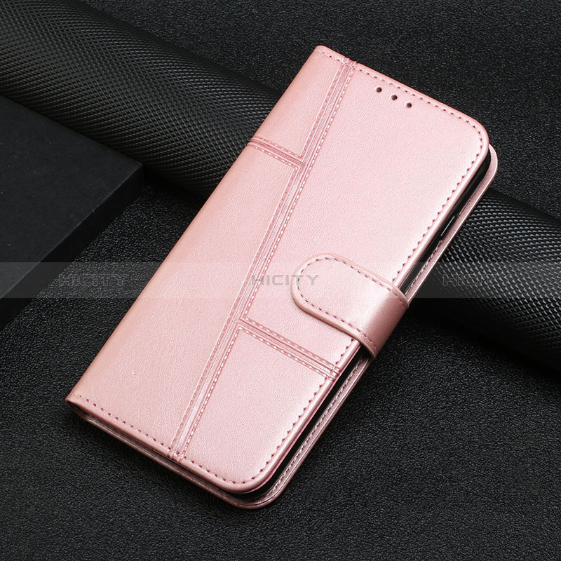 Funda de Cuero Cartera con Soporte Carcasa Y01X para Xiaomi Mi 13 5G Oro Rosa