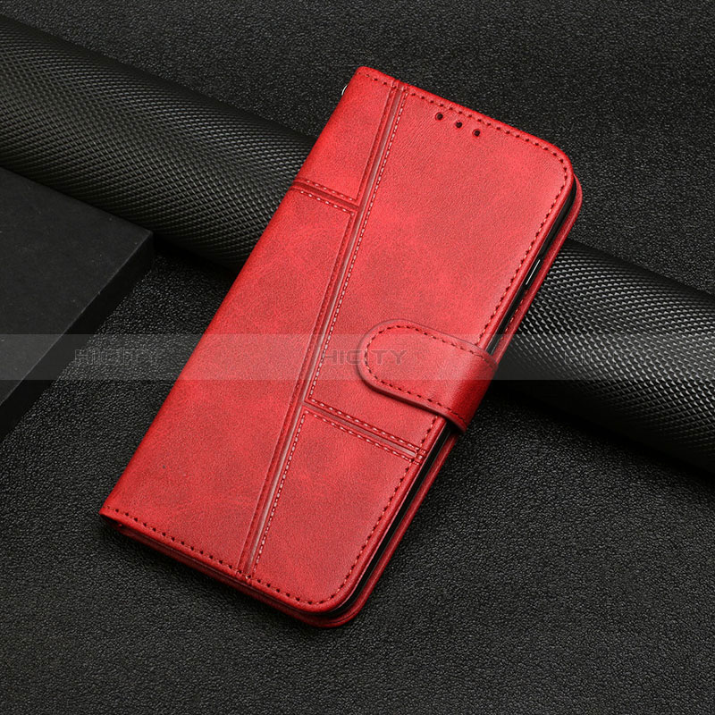 Funda de Cuero Cartera con Soporte Carcasa Y01X para Xiaomi Poco C55 Rojo