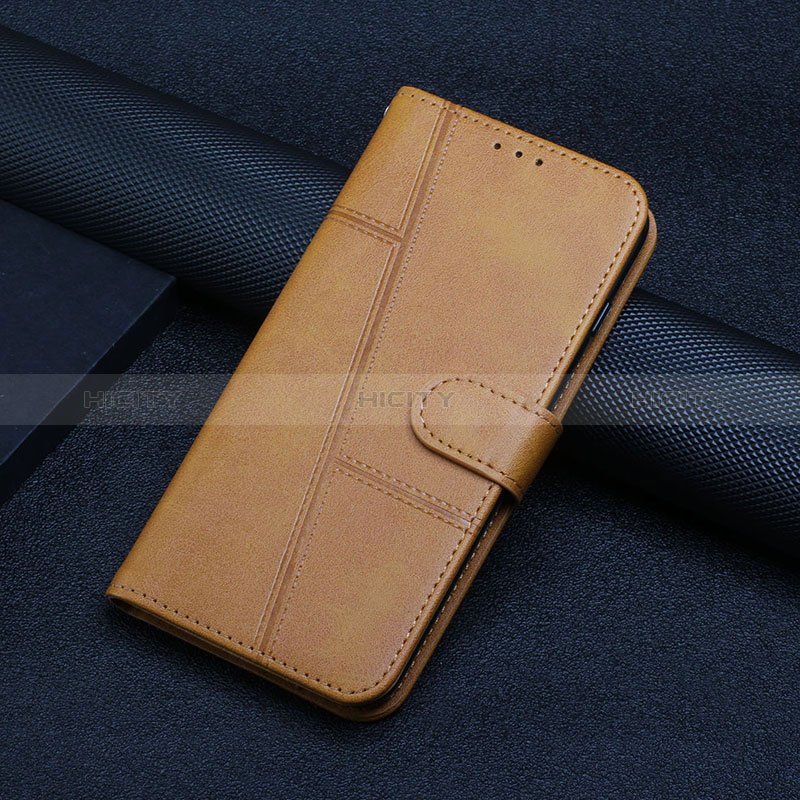 Funda de Cuero Cartera con Soporte Carcasa Y01X para Xiaomi Poco F5 Pro 5G Marron Claro