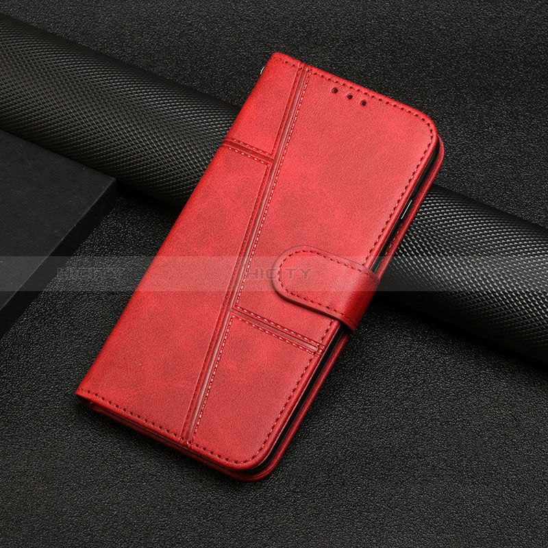 Funda de Cuero Cartera con Soporte Carcasa Y01X para Xiaomi Poco F5 Pro 5G Rojo