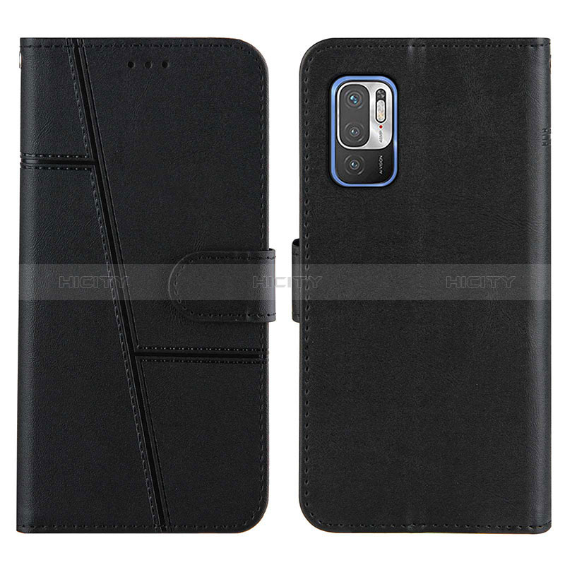 Funda de Cuero Cartera con Soporte Carcasa Y01X para Xiaomi POCO M3 Pro 5G Negro