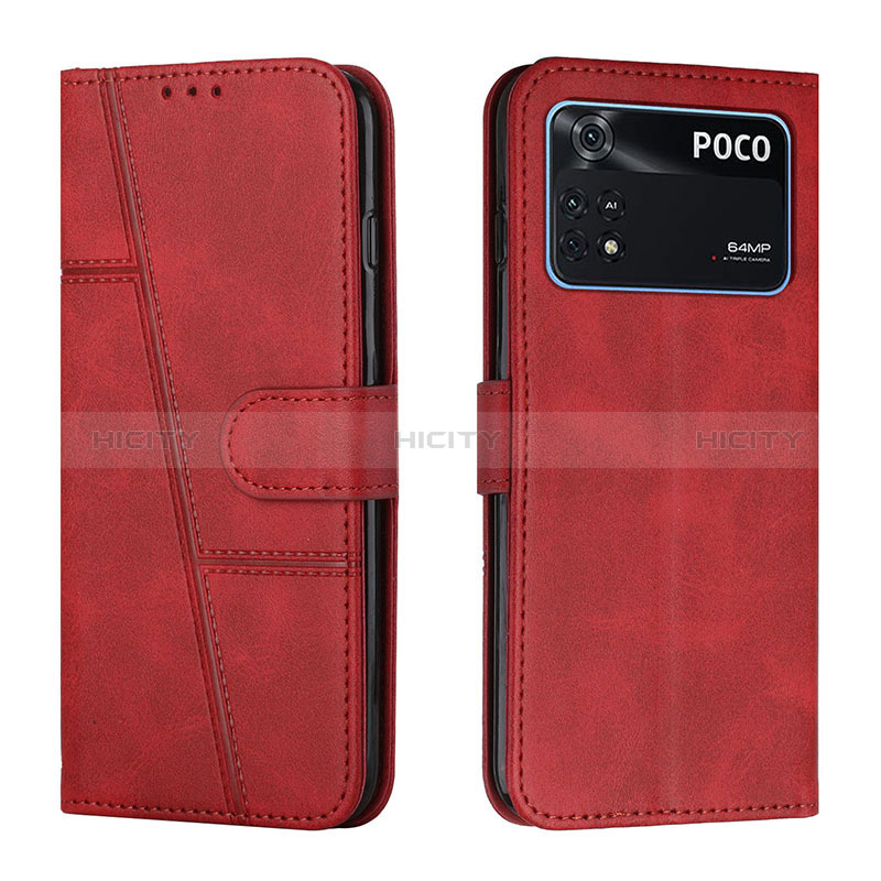 Funda de Cuero Cartera con Soporte Carcasa Y01X para Xiaomi Poco M4 Pro 4G