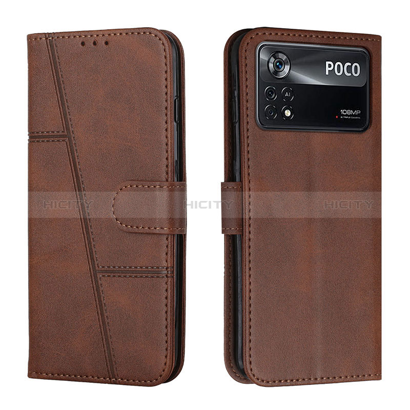 Funda de Cuero Cartera con Soporte Carcasa Y01X para Xiaomi Poco X4 Pro 5G