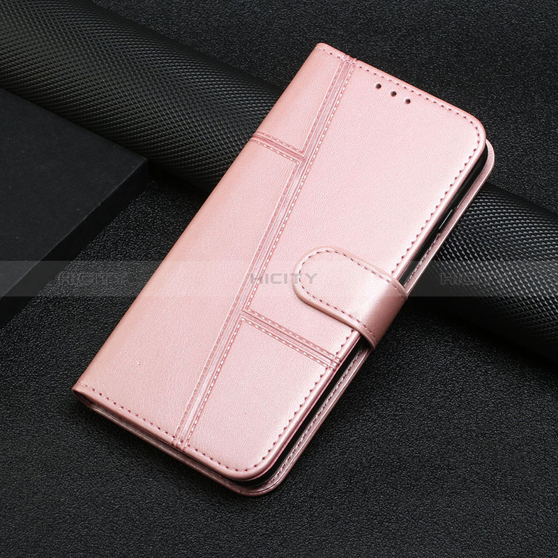 Funda de Cuero Cartera con Soporte Carcasa Y01X para Xiaomi Redmi 11A 4G Oro Rosa