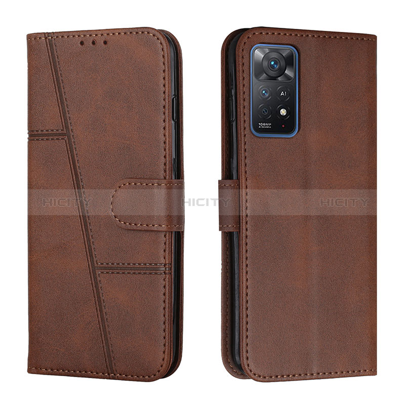 Funda de Cuero Cartera con Soporte Carcasa Y01X para Xiaomi Redmi Note 11 Pro 4G