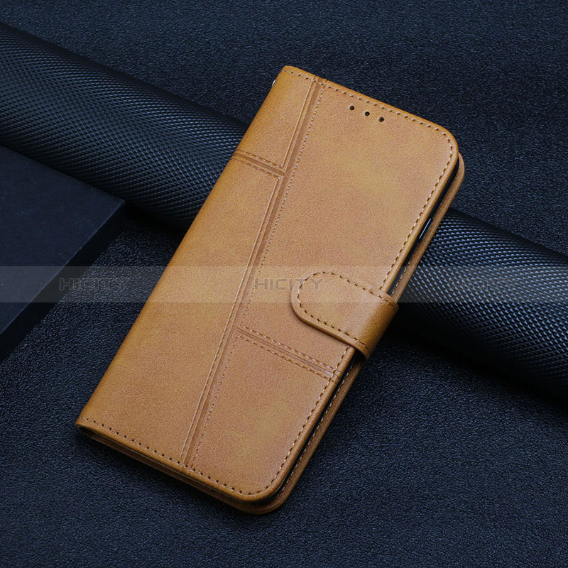 Funda de Cuero Cartera con Soporte Carcasa Y01X para Xiaomi Redmi Note 12 Pro 5G Marron Claro