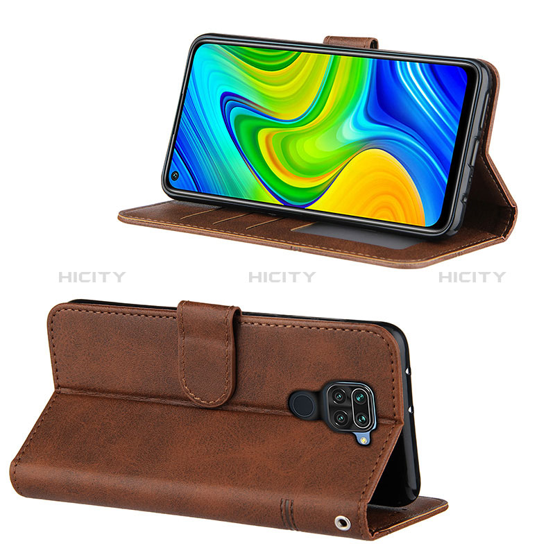 Funda de Cuero Cartera con Soporte Carcasa Y01X para Xiaomi Redmi Note 9