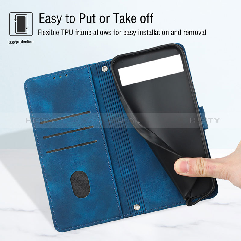 Funda de Cuero Cartera con Soporte Carcasa Y02B para Google Pixel 6 5G