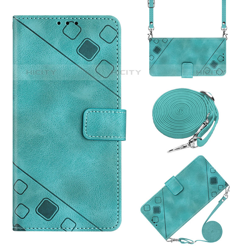 Funda de Cuero Cartera con Soporte Carcasa Y02B para Google Pixel 6a 5G Verde