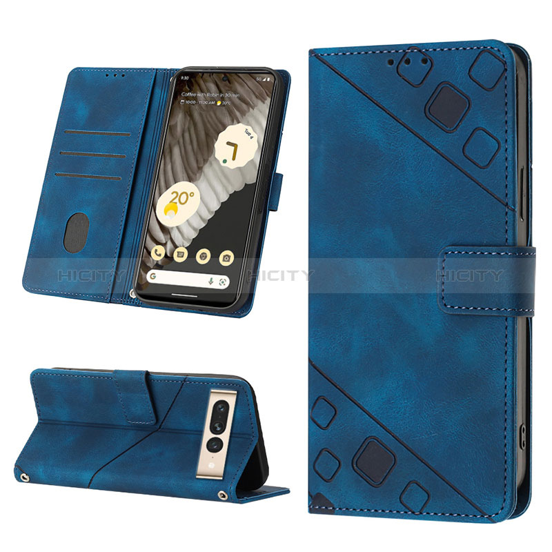 Funda de Cuero Cartera con Soporte Carcasa Y02B para Google Pixel 7 Pro 5G