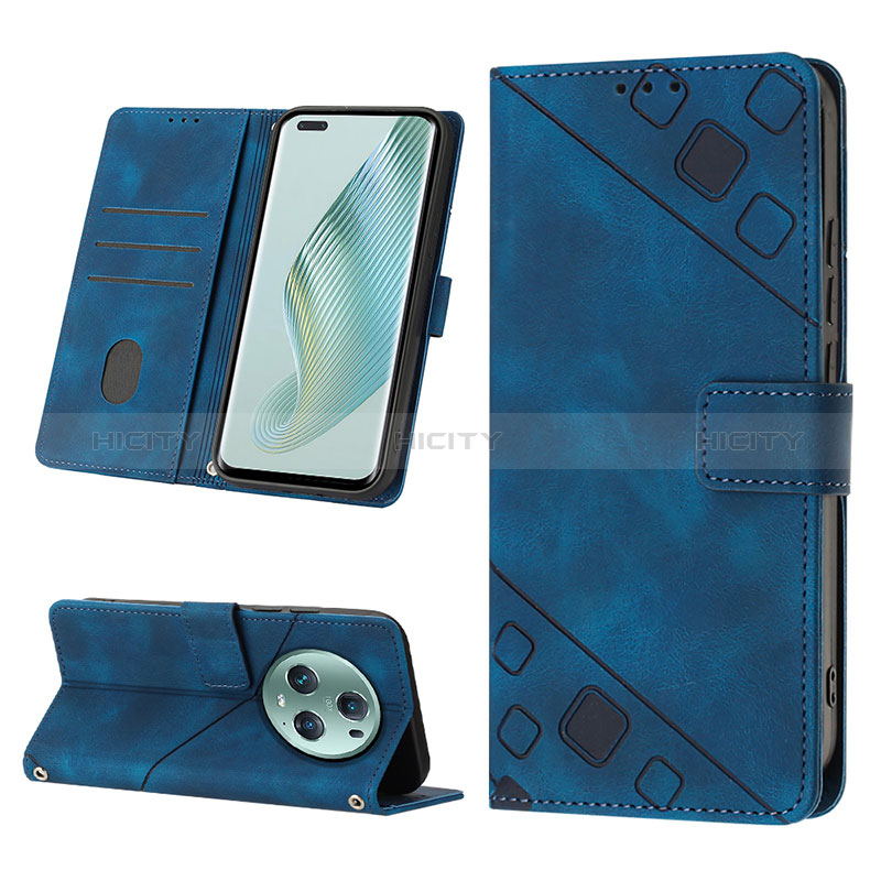 Funda de Cuero Cartera con Soporte Carcasa Y02B para Huawei Honor Magic5 Pro 5G