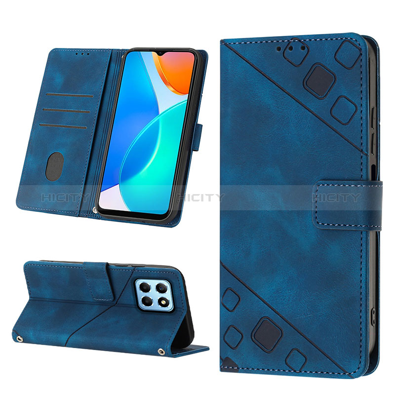 Funda de Cuero Cartera con Soporte Carcasa Y02B para Huawei Honor X8a 5G