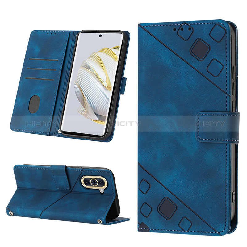 Funda de Cuero Cartera con Soporte Carcasa Y02B para Huawei Nova 10