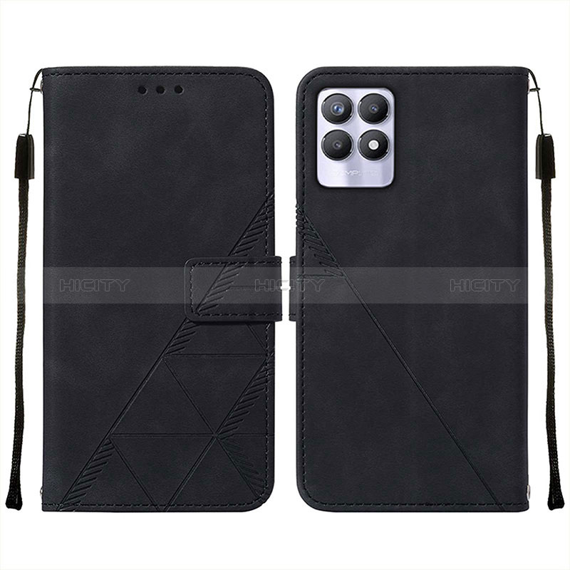 Funda de Cuero Cartera con Soporte Carcasa Y02B para Realme 8i