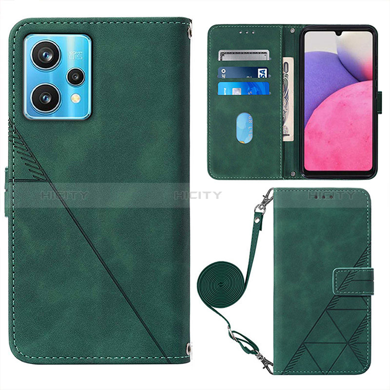 Funda de Cuero Cartera con Soporte Carcasa Y02B para Realme 9 4G