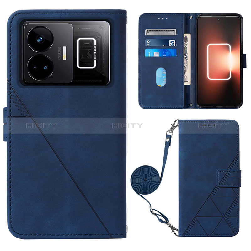 Funda de Cuero Cartera con Soporte Carcasa Y02B para Realme GT Neo5 240W 5G