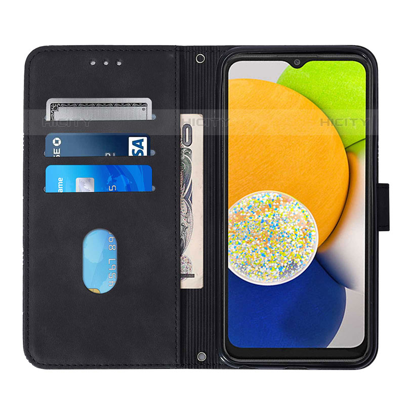 Funda de Cuero Cartera con Soporte Carcasa Y02B para Samsung Galaxy A03