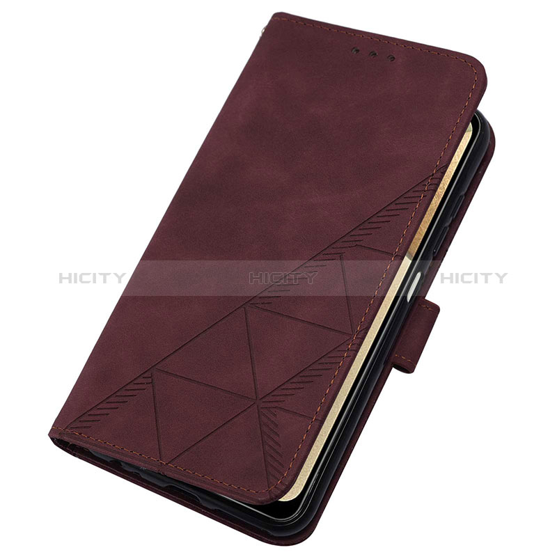 Funda de Cuero Cartera con Soporte Carcasa Y02B para Samsung Galaxy A12