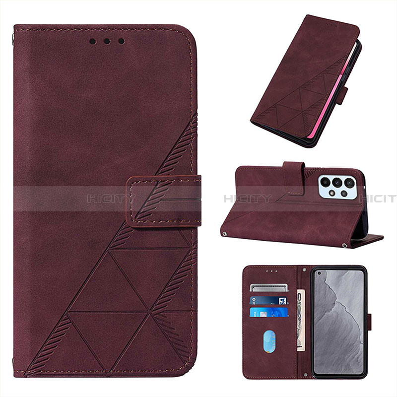 Funda de Cuero Cartera con Soporte Carcasa Y02B para Samsung Galaxy A23 4G