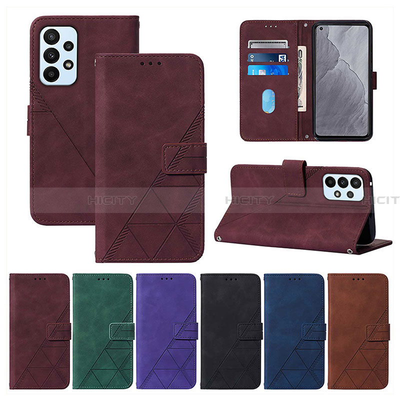 Funda de Cuero Cartera con Soporte Carcasa Y02B para Samsung Galaxy A23 4G