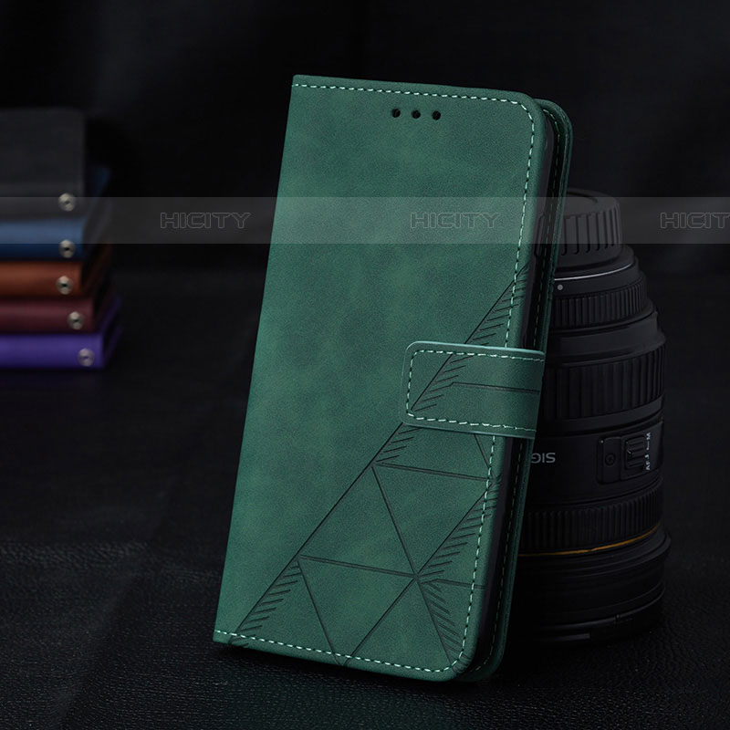 Funda de Cuero Cartera con Soporte Carcasa Y02B para Samsung Galaxy A25 5G Verde