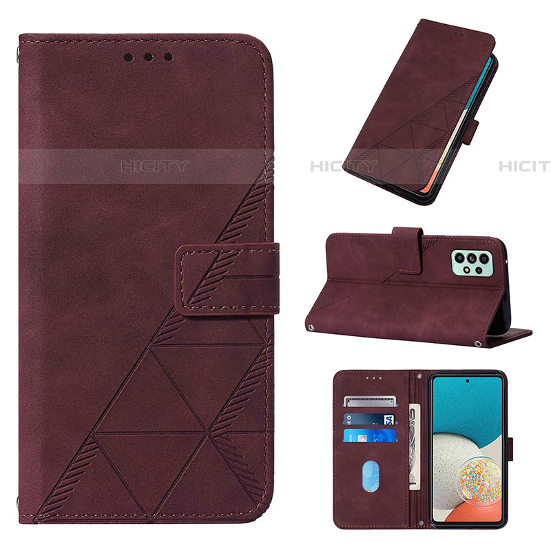 Funda de Cuero Cartera con Soporte Carcasa Y02B para Samsung Galaxy A53 5G