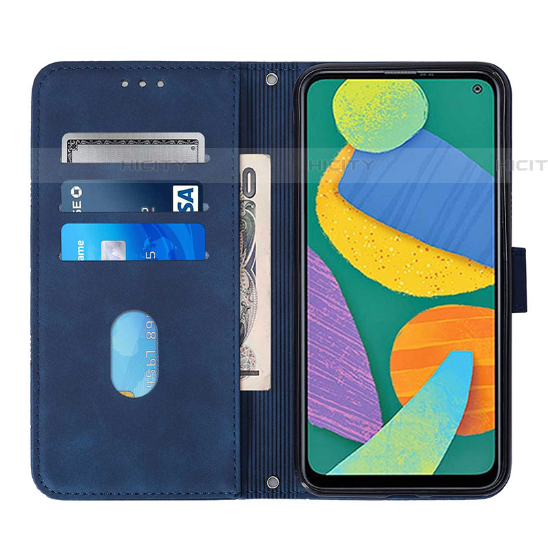 Funda de Cuero Cartera con Soporte Carcasa Y02B para Samsung Galaxy F52 5G