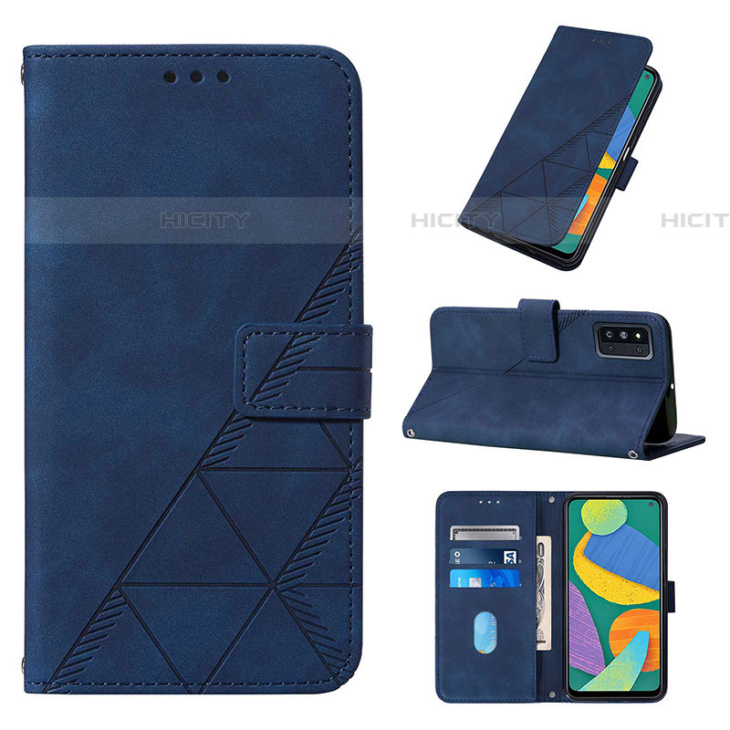 Funda de Cuero Cartera con Soporte Carcasa Y02B para Samsung Galaxy F52 5G