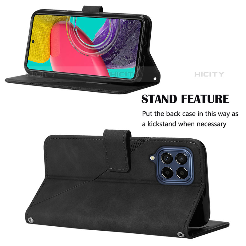 Funda de Cuero Cartera con Soporte Carcasa Y02B para Samsung Galaxy M33 5G