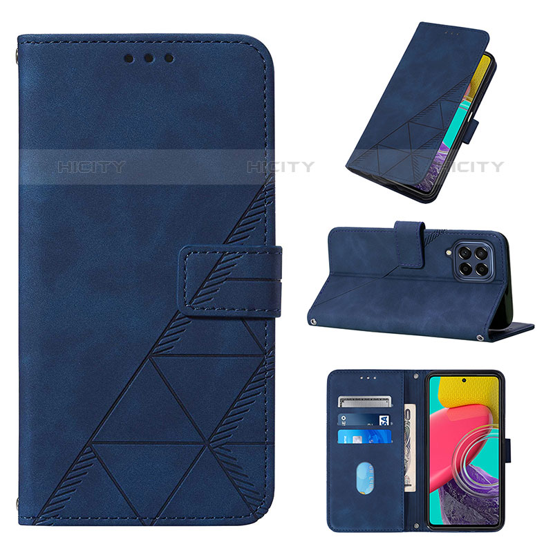 Funda de Cuero Cartera con Soporte Carcasa Y02B para Samsung Galaxy M53 5G