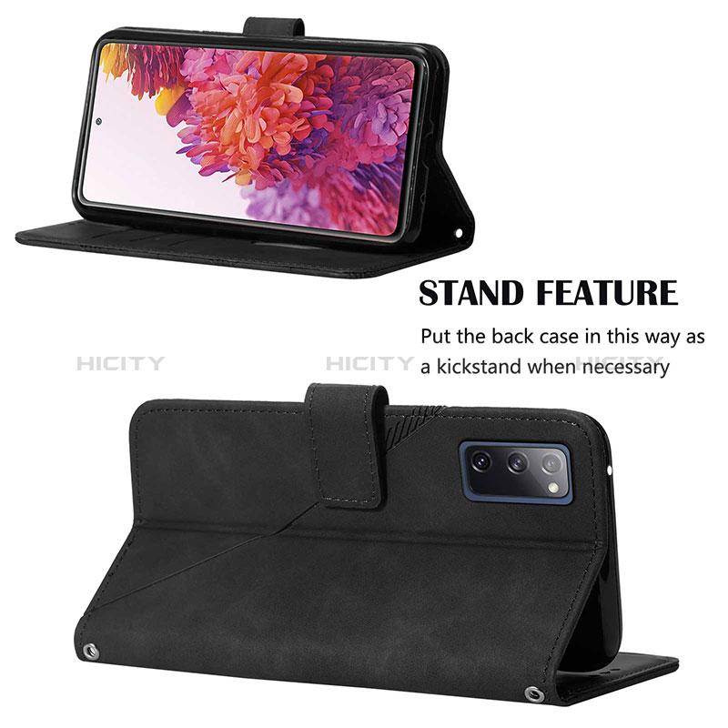 Funda de Cuero Cartera con Soporte Carcasa Y02B para Samsung Galaxy S20 FE (2022) 5G