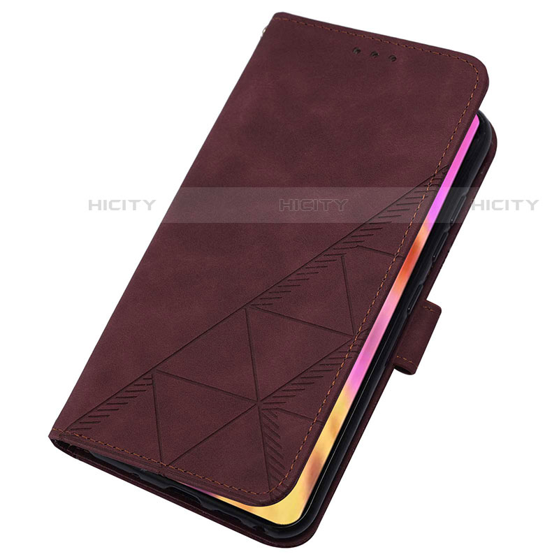 Funda de Cuero Cartera con Soporte Carcasa Y02B para Samsung Galaxy S21 Ultra 5G