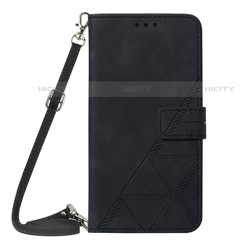 Funda de Cuero Cartera con Soporte Carcasa Y02B para Samsung Galaxy S22 5G Negro