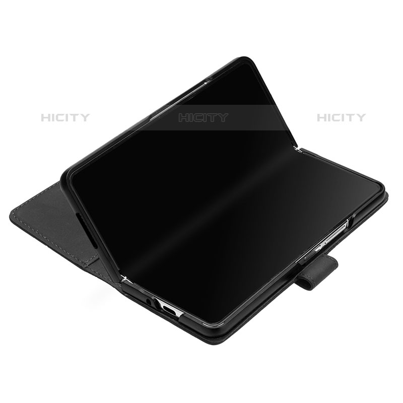 Funda de Cuero Cartera con Soporte Carcasa Y02B para Samsung Galaxy Z Fold5 5G